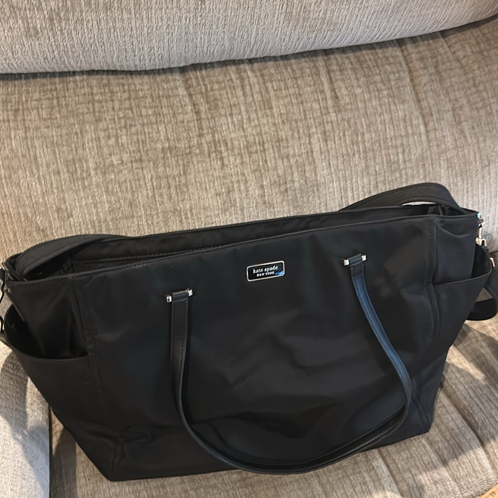 Kate Spade Elegant Dawn nylon diaper bag 18 x 12 with 3 different handles - Picture 14 of 14